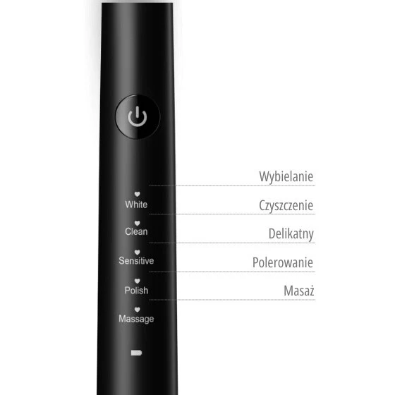 Szczoteczka soniczna Haxe Nive Black - Image 7